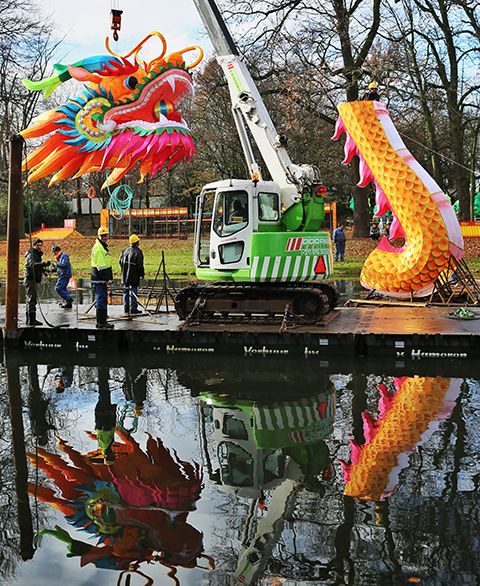 Chinese Lantern installation